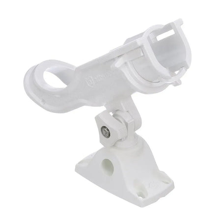 Attwood Marine Heavy Duty Adjustable Rod Holder, 180° Vertical Adjustment, For Casting and Spinning Rods — Quality Boat Parts
