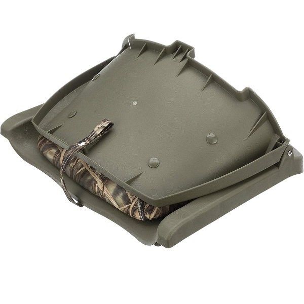 Attwood Marine Swivl-Eze Padded Flip Boat Seat, 20 x 17 x 12 in, ABYC B — Quality Boat Parts