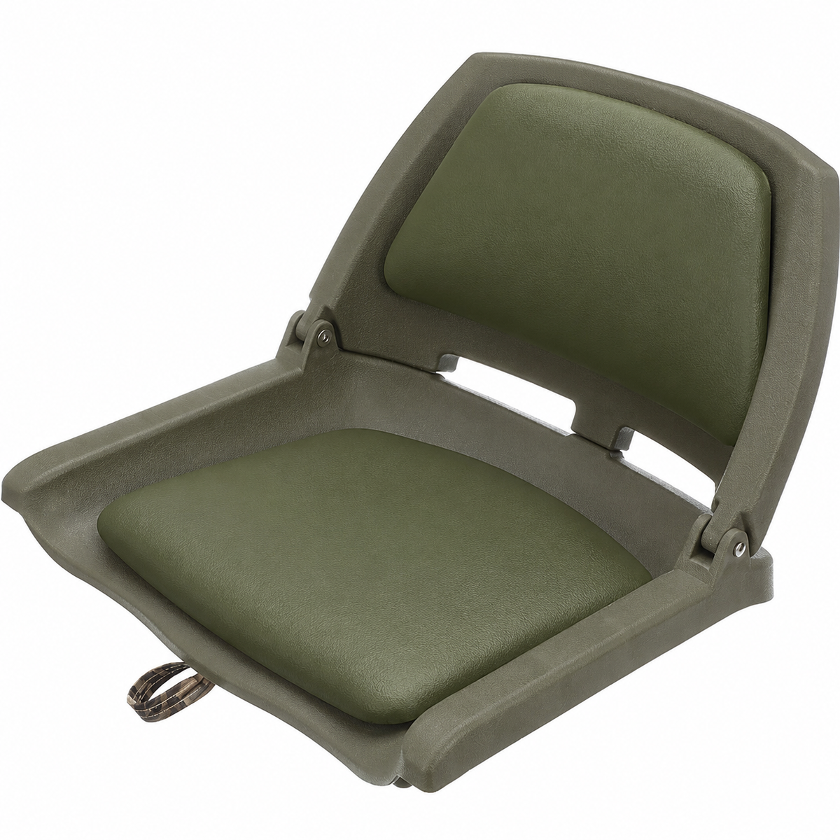 Attwood Marine Swivl-Eze Padded Flip Boat Seat, 20 x 17 x 12 in, ABYC B — Quality Boat Parts