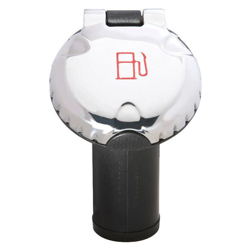Attwood Marine Deck Fill for Carbon Canister System, 1-1/2 in Hose, EPA/CARB, Dual 1 PSI Relief Valves, 4-18 GPM Auto Shutoff — Quality Boat Parts