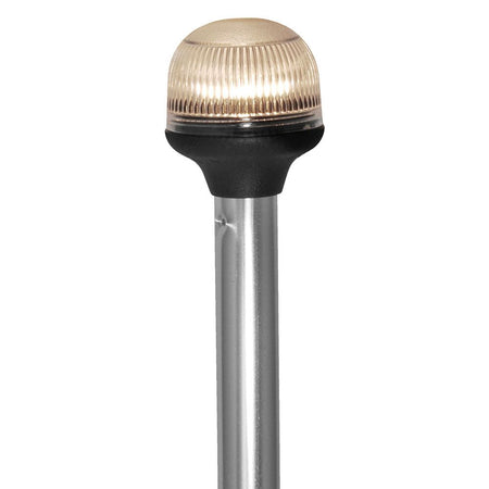 Attwood Marine All-Round Fold-Down Navigation Light, 12V, 2NM, 360 Degree, Incandescent, Anti-Glare Lens, USCG Certified — Quality Boat Parts