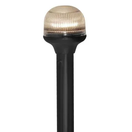 Attwood Marine All-Round Fold-Down Navigation Light, 12V, 2NM, 360 Degree, Incandescent, Anti-Glare Lens, USCG Certified — Quality Boat Parts
