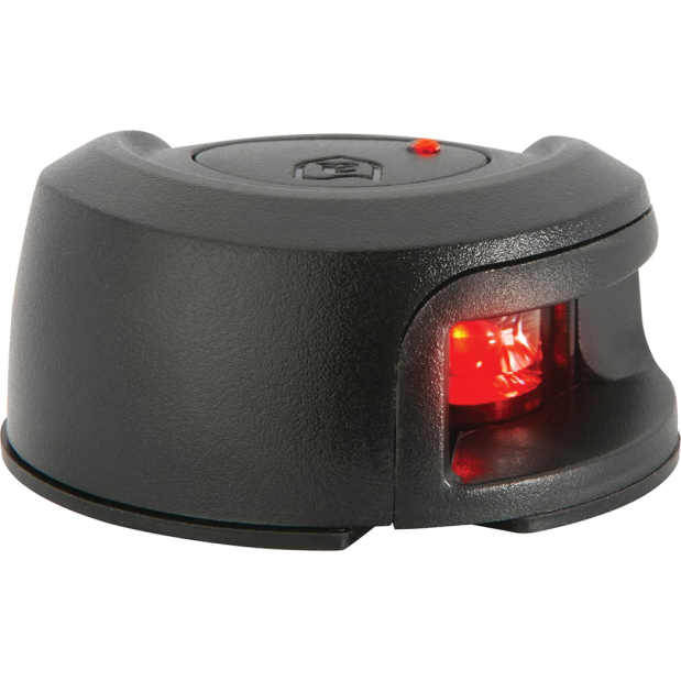 Attwood Marine LightArmor LED Deck Mount Navigation Lights, 2NM, 12V, IP67, Black Composite — Quality Boat Parts