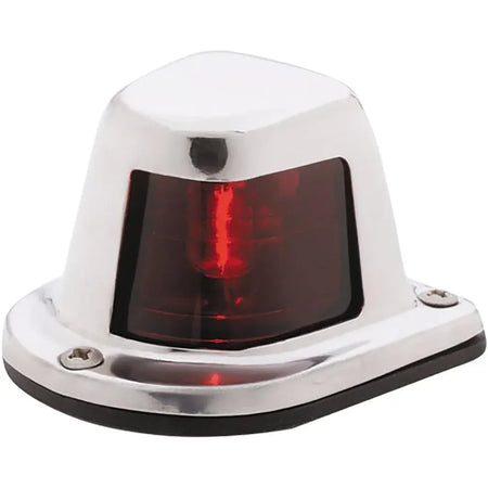 Attwood Marine 66000 Series Deck Mount Sidelight, 12V, 1-Mile, 304 Stainless Steel Housing — Quality Boat Parts