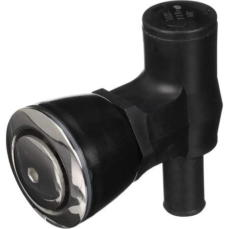 Attwood Marine 90° P-Trap Fuel Tank Vent, Flush Mount, 5/8 in I.D. Hose, 1-3/8 in Install Hole, ABYC Standard — Quality Boat Parts