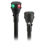 Attwood Marine LightArmor Fast Action Bi-Color LED Navigation Pole Light, 2 NM, 12V, 2-Pin, Locking Collar — Quality Boat Parts