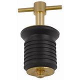 Attwood Marine T-Handle Drain Plug, For 1 in Drains, Without Chain — Quality Boat Parts