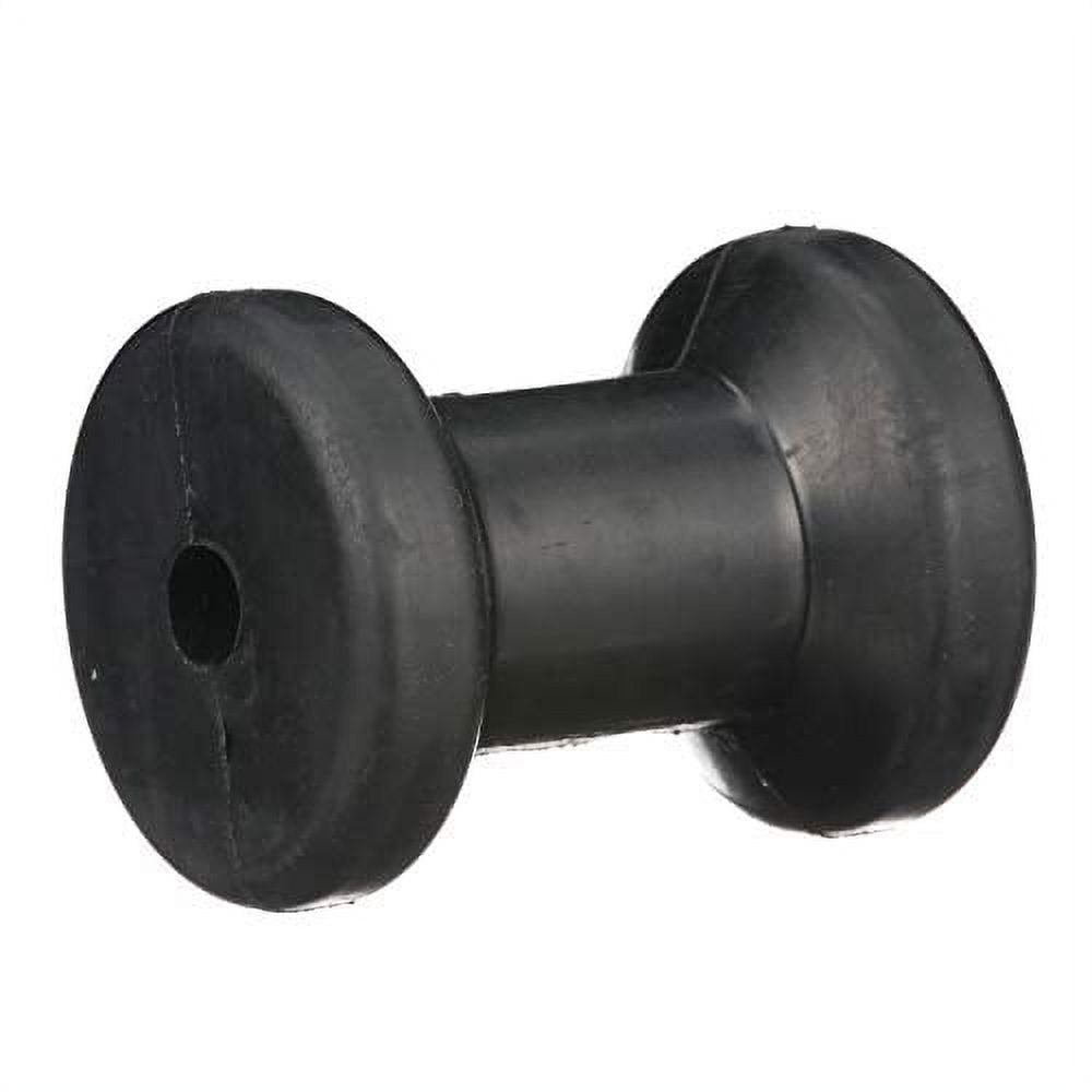 Attwood Marine Light-Duty Rubber Spool/Keel Roller, 5/8 in Shaft, 3 in OD, Nylon Inserts — Quality Boat Parts