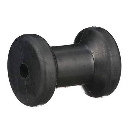 Attwood Marine Light-Duty Rubber Spool/Keel Roller, 5/8 in Shaft, 3 in OD, Nylon Inserts — Quality Boat Parts
