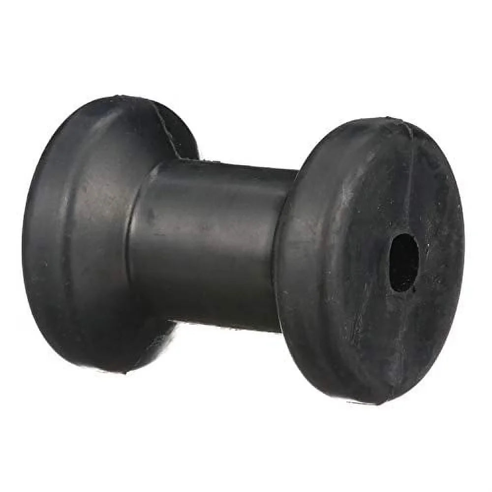 Attwood Marine Light-Duty Rubber Spool/Keel Roller, 5/8 in Shaft, 3 in OD, Nylon Inserts — Quality Boat Parts