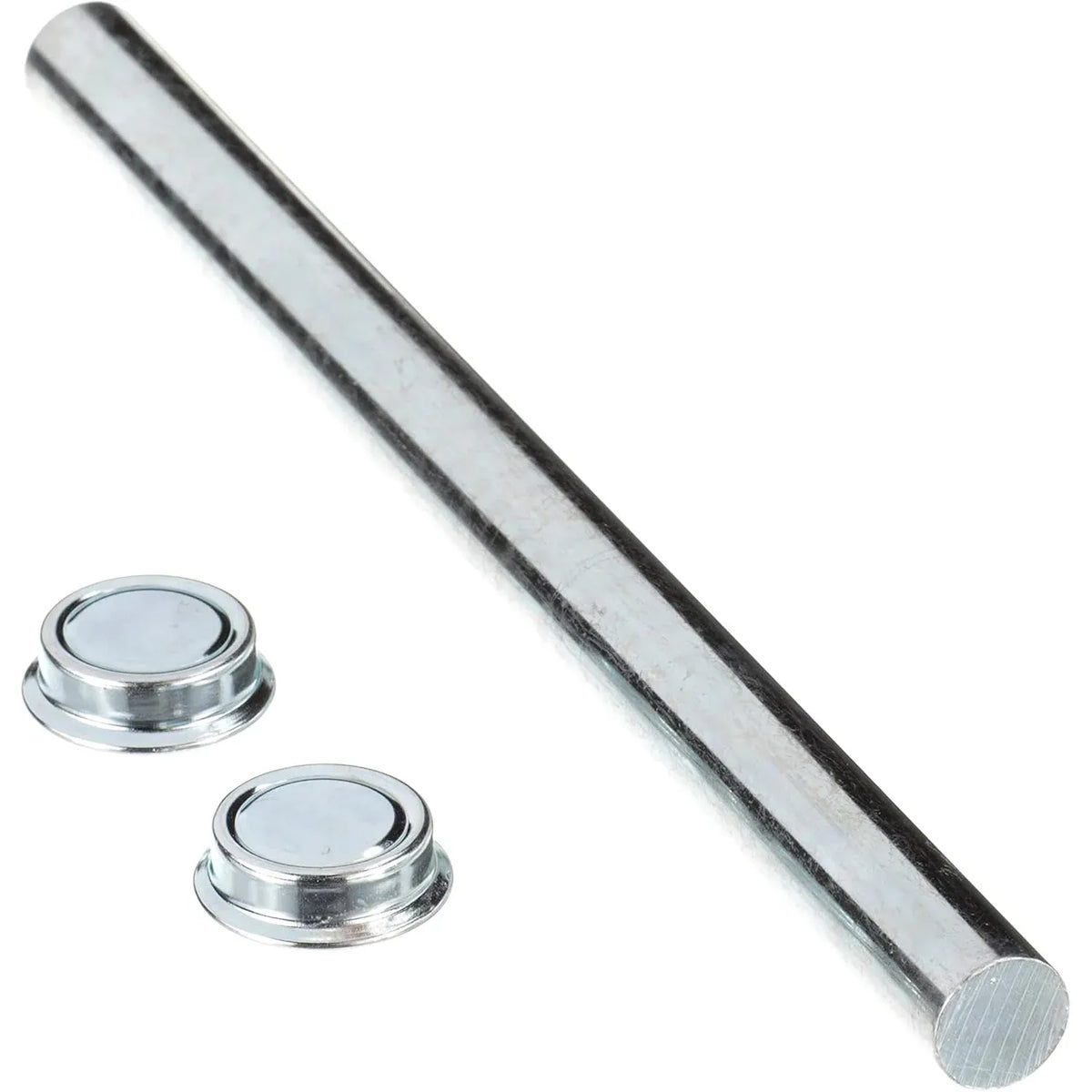Attwood Marine Roller Shaft Set, 5/8 in, Zinc-Plated Steel, Pal Nuts — Quality Boat Parts