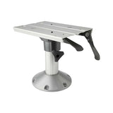 Attwood Marine 278 ProGlide Seat Mount with Slider, For 2-7/8 in Posts, Long Handle — Quality Boat Parts