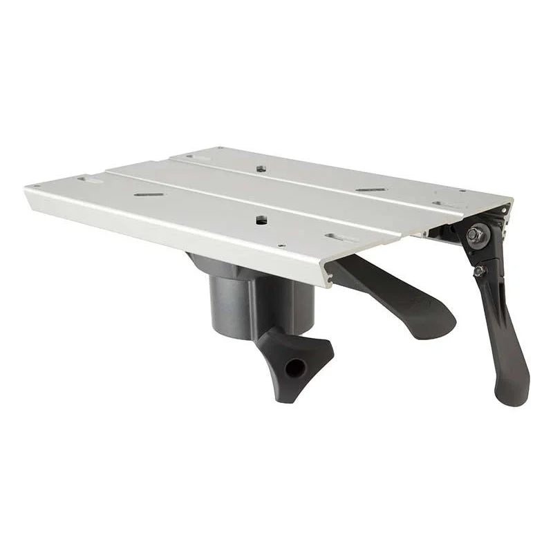 Attwood Marine 278 ProGlide Seat Mount with Slider, For 2-7/8 in Posts, Long Handle — Quality Boat Parts