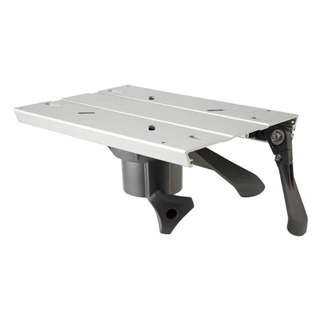 Attwood Marine 278 ProGlide Seat Mount with Slider, For 2-7/8 in Posts, Long Handle — Quality Boat Parts