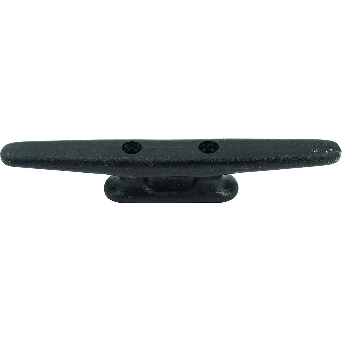 Attwood Marine Nylon Open Base Cleat, 2-Hole, Black, UV Resistant — Quality Boat Parts