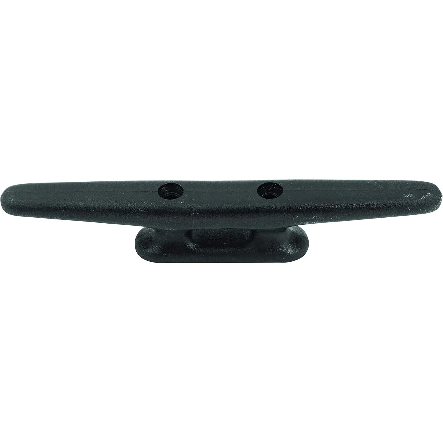 Attwood Marine Nylon Open Base Cleat, 2-Hole, Black, UV Resistant — Quality Boat Parts