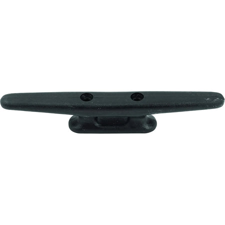Attwood Marine Nylon Open Base Cleat, 2-Hole, Black, UV Resistant — Quality Boat Parts