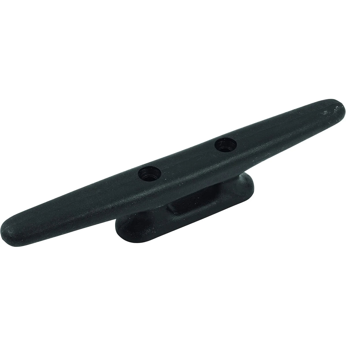 Attwood Marine Nylon Open Base Cleat, 2-Hole, Black, UV Resistant — Quality Boat Parts
