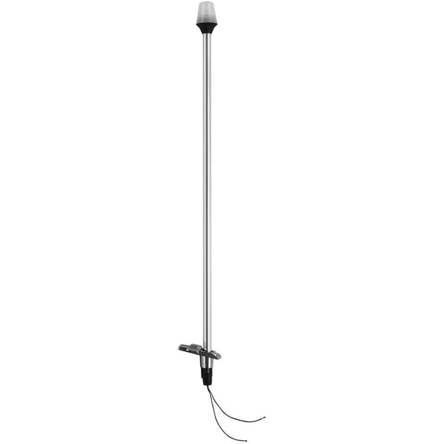 Attwood Marine Stowaway Incandescent All-Round Pole Light, 12V, 2-Pin Plug-In Base, 2-Mile — Quality Boat Parts