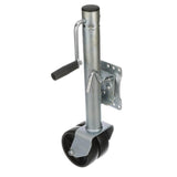 Attwood Marine Fold-Up Trailer Jack, For 3 in x 5 in Tongue, Sidewind Handle, Zinc-Plated Steel — Quality Boat Parts
