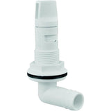 Attwood Marine Adjustable Livewell Aerator Spray Head, 3/4 in Hose ID, 90° Fitting, 5/8 in Max Wall — Quality Boat Parts