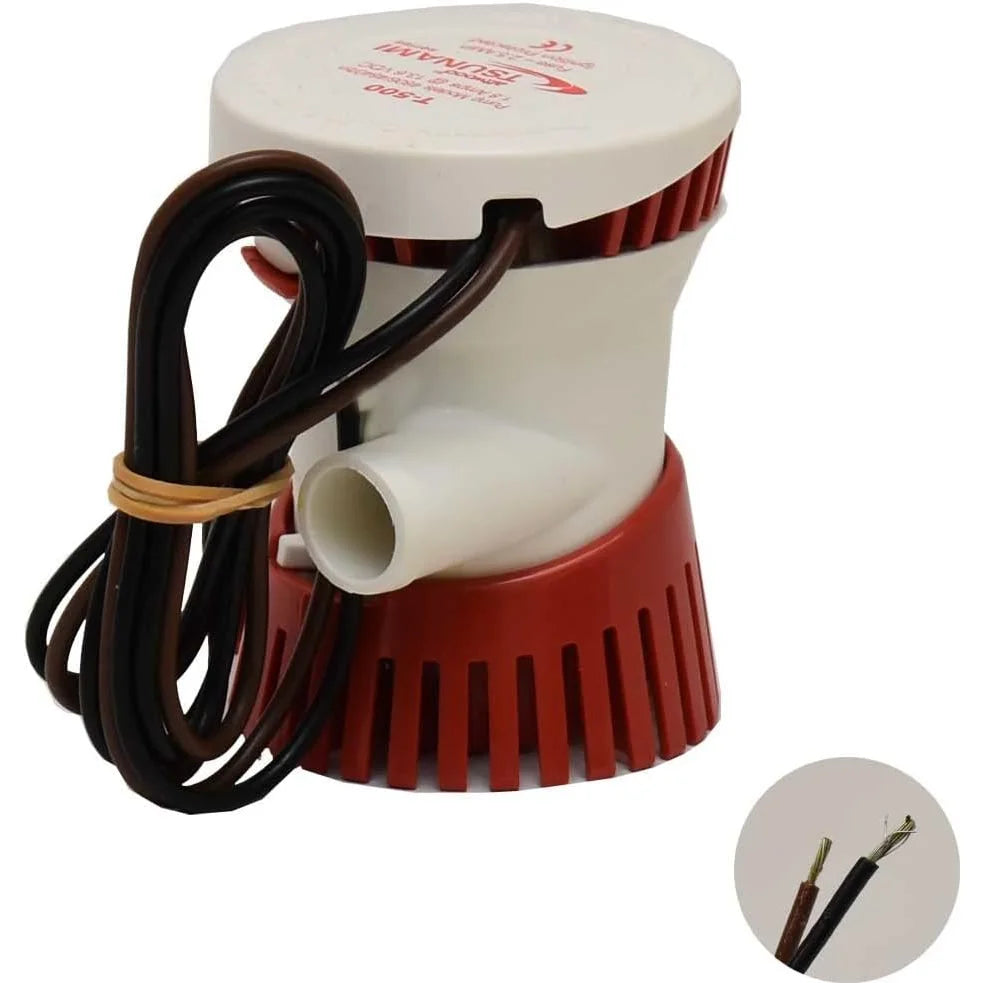 Attwood Marine Tsunami Mk2 Manual Bilge Pump, X-Air Impeller, 90-Degree Rotatable Outlet — Quality Boat Parts