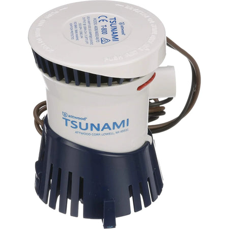 Attwood Marine Tsunami Mk2 Manual Bilge Pump, X-Air Impeller, 90-Degree Rotatable Outlet — Quality Boat Parts