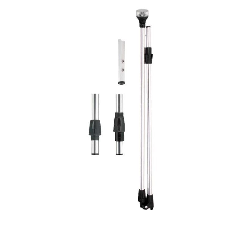 Attwood Marine LightArmor LED All-Round Folding Pole Light, 2-Pin Standard Pole, 10.5-14.4V DC, 2-Mile 360° Visibility — Quality Boat Parts