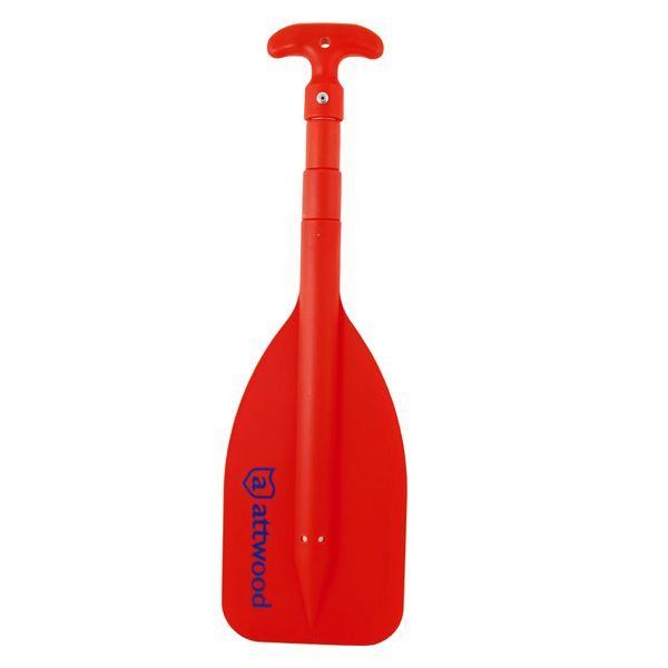 Attwood Marine Telescoping Paddle, High-Impact Plastic Blade, Aluminum Pole — Quality Boat Parts