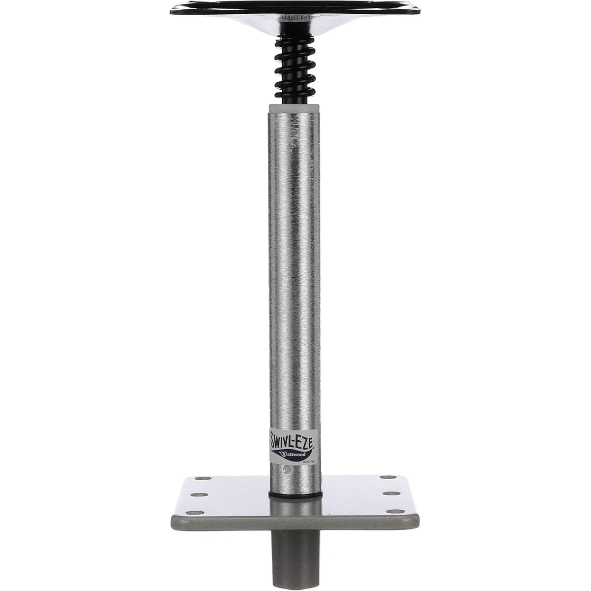 Attwood Marine Lock'N-Pin 3/4 in Pedestal Kit, 11 in Post, 7 x 7 in Base Plate — Quality Boat Parts