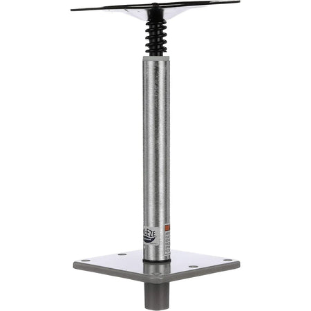 Attwood Marine Lock'N-Pin 3/4 in Pedestal Kit, 11 in Post, 7 x 7 in Base Plate — Quality Boat Parts