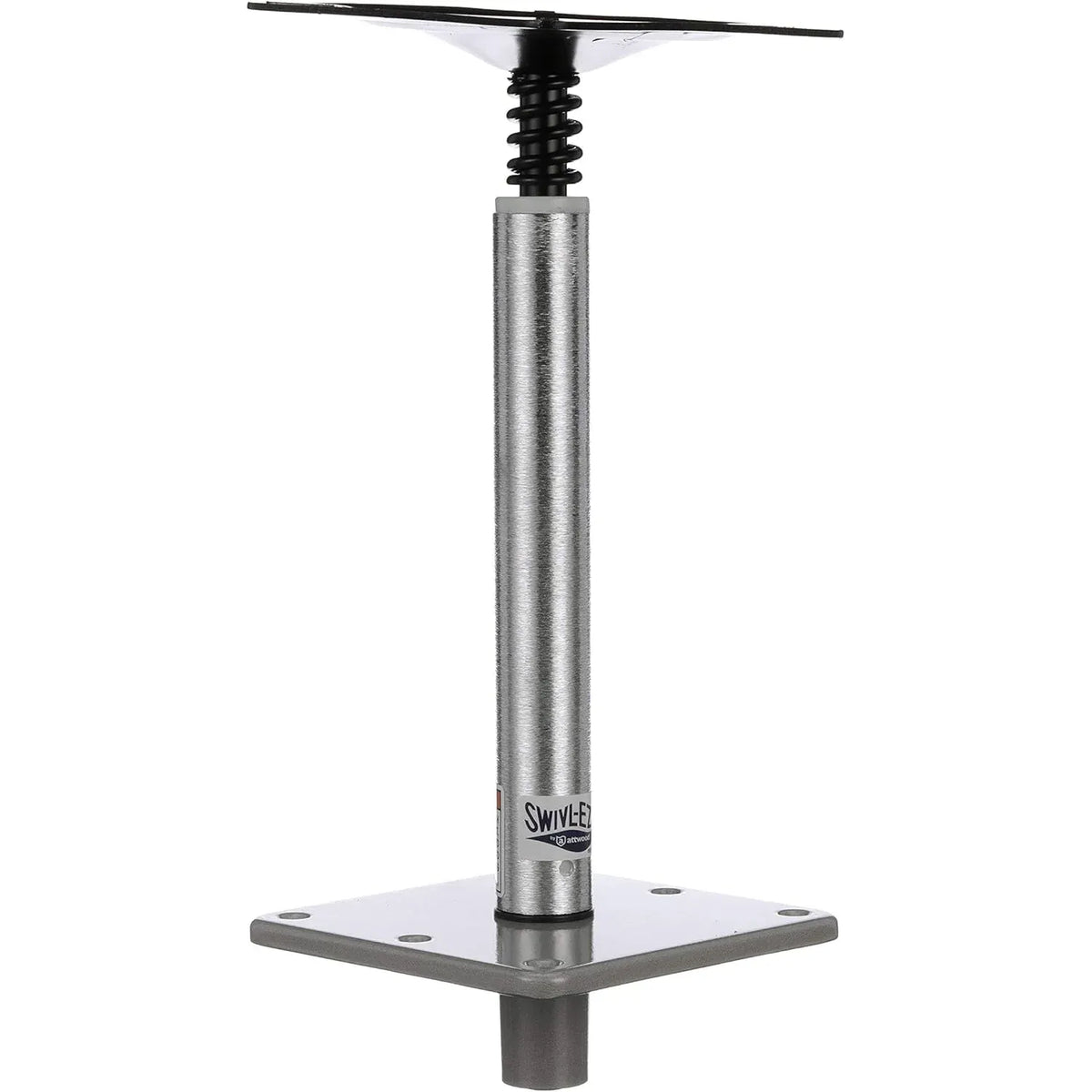 Attwood Marine Lock'N-Pin 3/4 in Pedestal Kit, 11 in Post, 7 x 7 in Base Plate — Quality Boat Parts