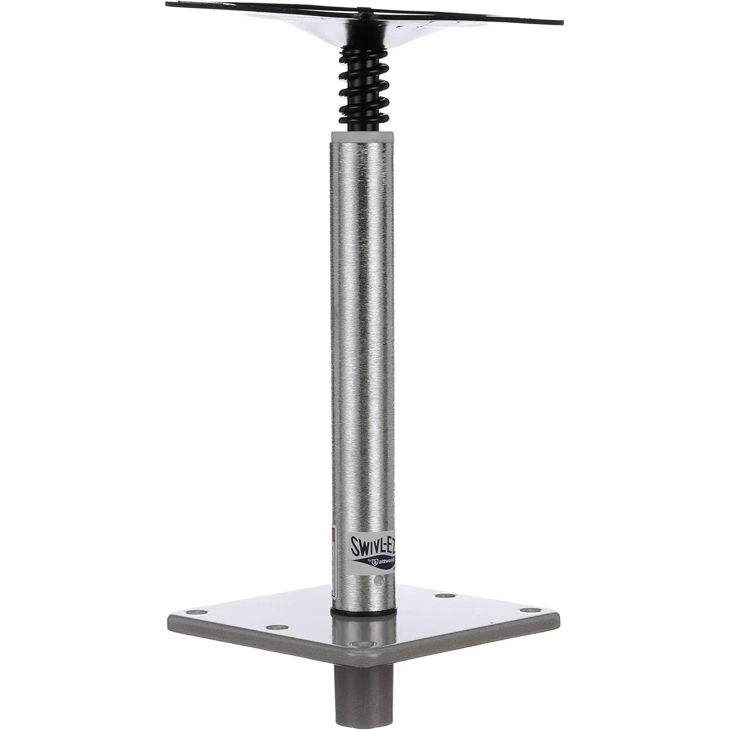Attwood Marine Lock'N-Pin 3/4 in Pedestal Kit, 11 in Post, 7 x 7 in Base Plate — Quality Boat Parts