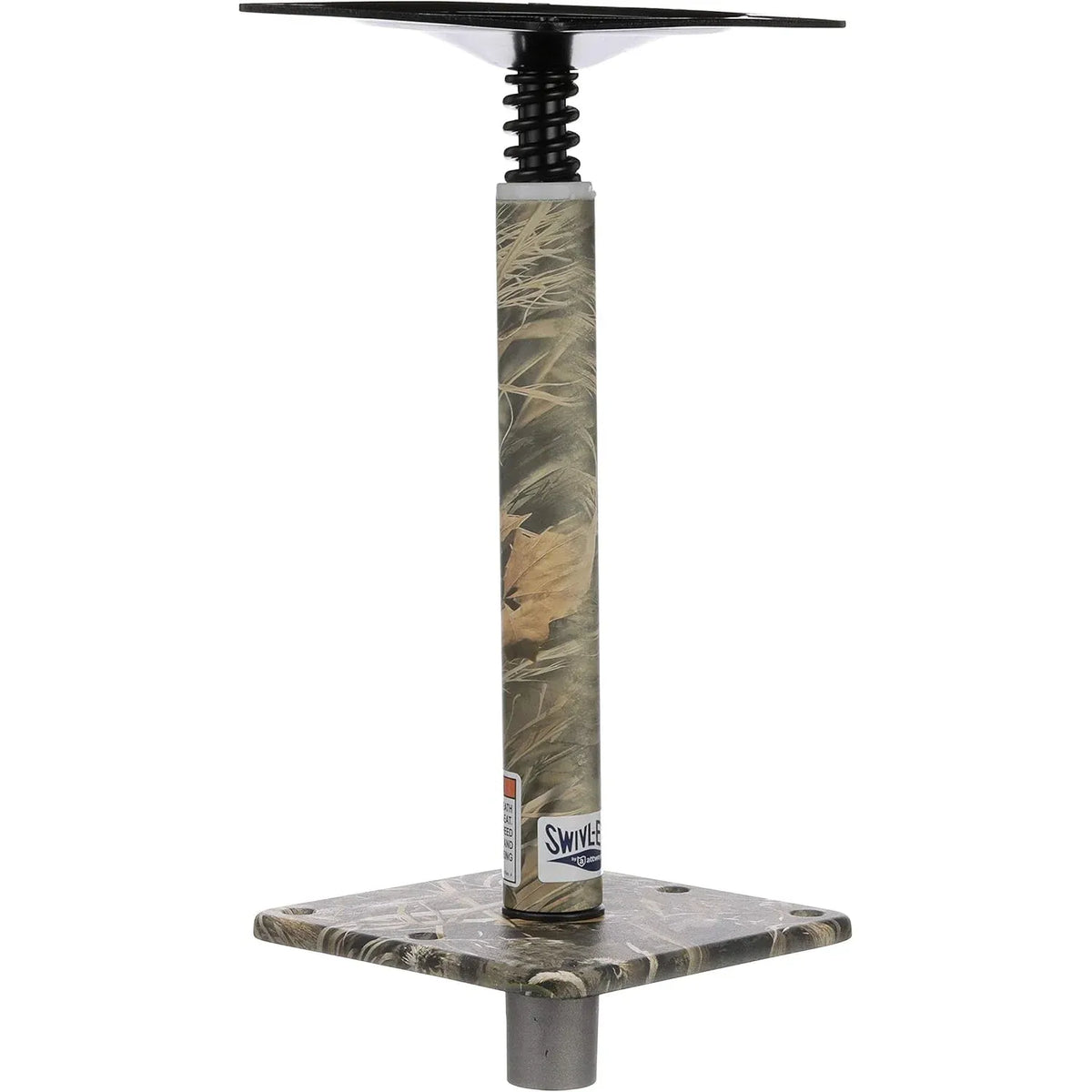 Attwood Marine Lock'N-Pin 3/4 in Pedestal Kit, 11 in Post, 7 x 7 in Base Plate — Quality Boat Parts
