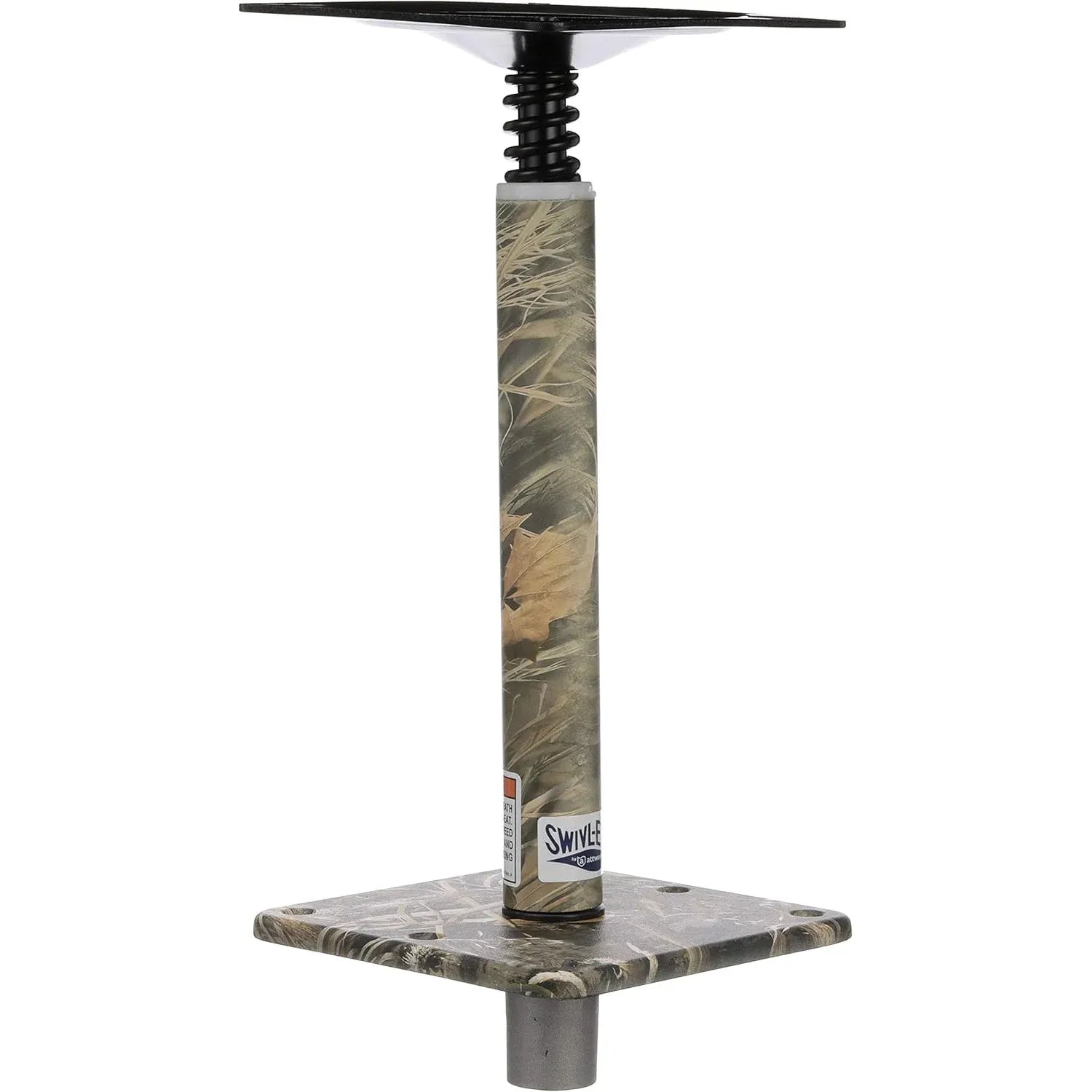 Attwood Marine Lock'N-Pin 3/4 in Pedestal Kit, 11 in Post, 7 x 7 in Base Plate — Quality Boat Parts