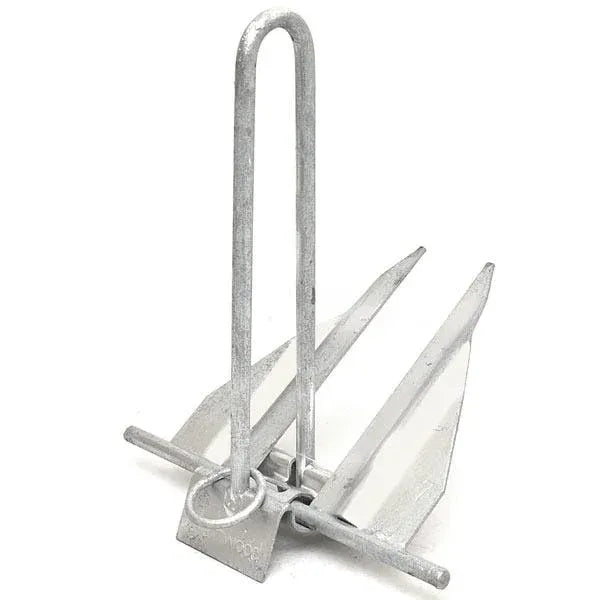 Attwood Marine Slip-Ring Penetrating Fluke Anchor, Hot Dip Galvanized Steel — Quality Boat Parts