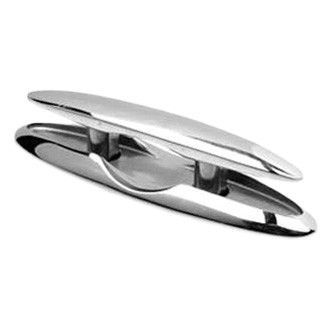 Attwood Marine Neat Cleat Retractable Boat Cleat, SS316, Two-Hole Mount, Drainage Receptacles — Quality Boat Parts