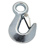 Attwood Marine Fixed Eye Utility Snap Hook, Zinc-Plated Steel, Spring-Loaded Closure — Quality Boat Parts