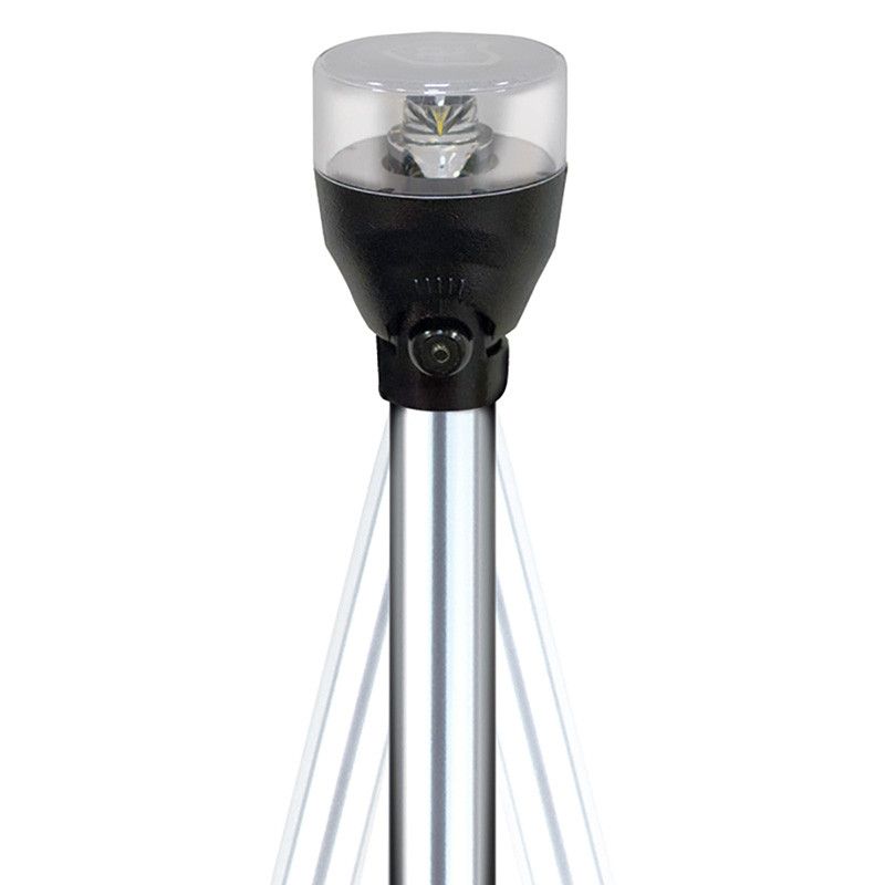 Attwood Marine LightArmor LED All-Round Articulating Pole Light, 2 NM, 10.5-14.4V DC — Quality Boat Parts