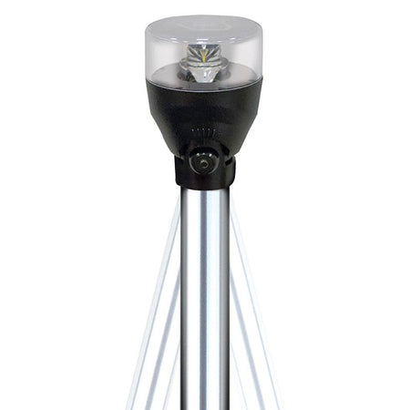 Attwood Marine LightArmor LED All-Round Articulating Pole Light, 2 NM, 10.5-14.4V DC — Quality Boat Parts