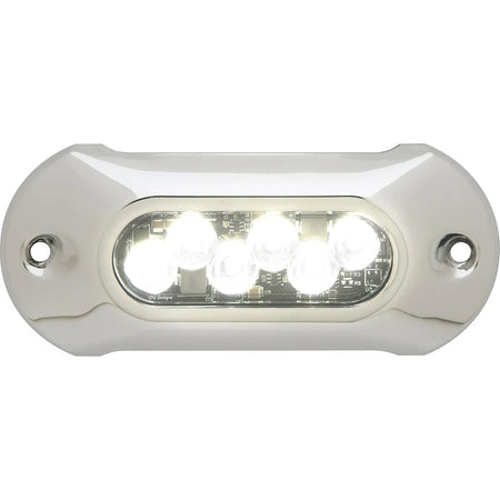 Attwood Marine LightArmor HP Underwater LED Light, 5 in, 6 LED, 12/24V, Surface Mount, 316 Stainless Steel Cover — Quality Boat Parts