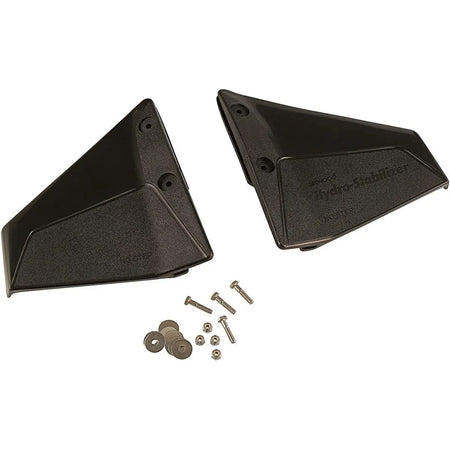 Attwood Marine Hydro-Stabilizer Hydrofoil Kit, Black Plastic, Stainless Steel Hardware — Quality Boat Parts