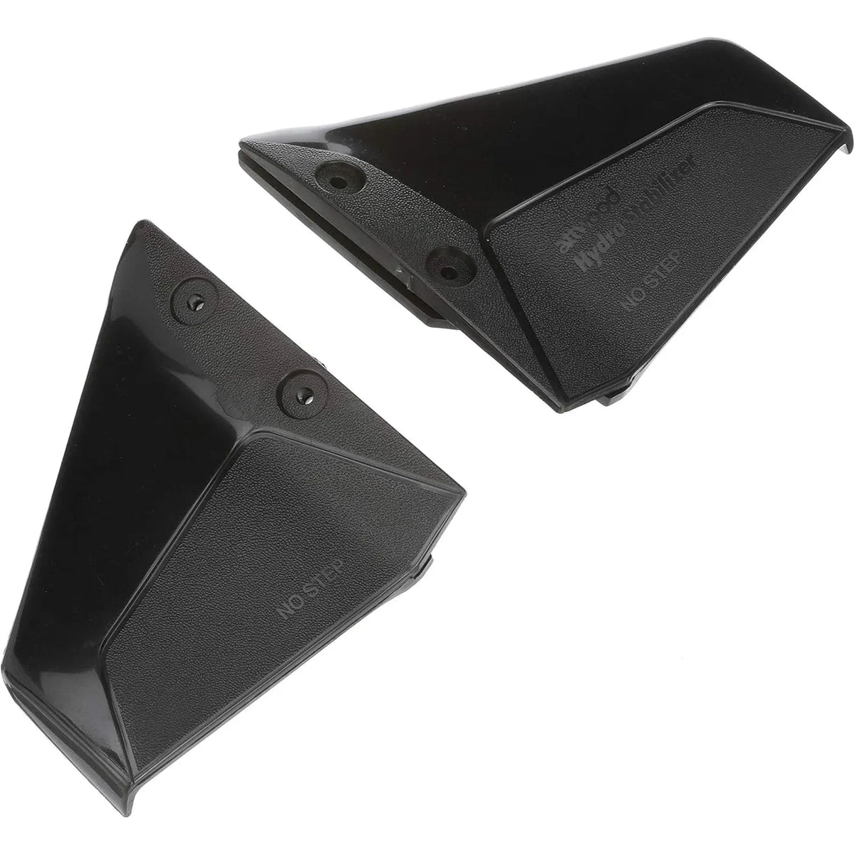 Attwood Marine Hydro-Stabilizer Hydrofoil Kit, Black Plastic, Stainless Steel Hardware — Quality Boat Parts