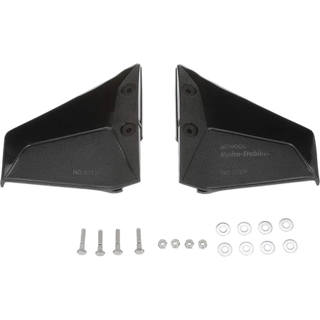 Attwood Marine Hydro-Stabilizer Hydrofoil Kit, Black Plastic, Stainless Steel Hardware — Quality Boat Parts