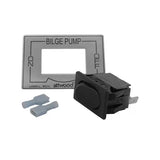 Attwood Marine Bilge Pump Switch, 6-32V DC, 10A, Panel Mount, 1/4 in Spade Terminals — Quality Boat Parts