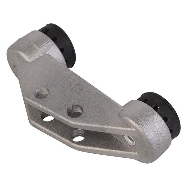 Attwood Marine Heavy-Duty Adjustable Transom Saver, Roller/Bolt-On Mount, Pro-Adjustable Head, Clear Anodized Tube — Quality Boat Parts