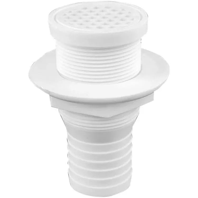 Attwood Marine Cockpit Drain, For 1-1/2 in ID Hose, Polypropylene — Quality Boat Parts