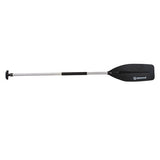 Attwood Marine Aluminum Canoe Paddle, Black Blade, Ergonomic Grip — Quality Boat Parts