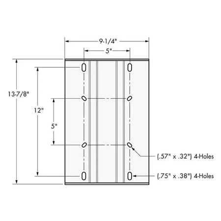 Attwood Marine Swivl-Eze 238 Series Seat Mount without Slider, For 2-3/8 in D Post — Quality Boat Parts
