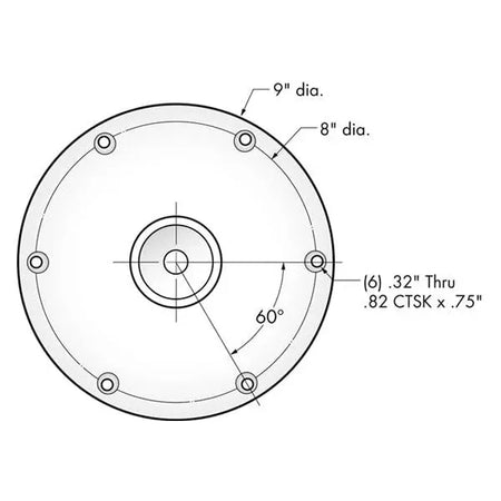 Attwood Marine Swivl-Eze 238 Series Seat Mount without Slider, For 2-3/8 in D Post — Quality Boat Parts